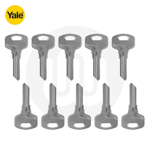 Standard Euro Cylinder Key Blanks Pack of 10