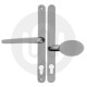 Simplefit by Fab & Fix Sprung Offset Lever/Pad 92PZ/62PZ Door Handle - Large Cover (270BP/240CRS)