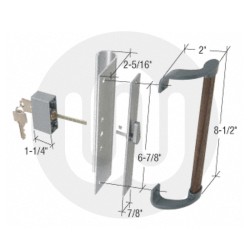 Keyed Mortice-Series Patio Handle