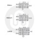 Quadrant Fastener