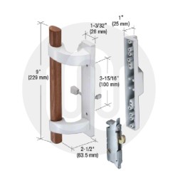Sliding Glass Door Handle - Locking