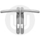 Simplefit by Fab & Fix Windsor Sprung Inline Lever/Lever 92PZ/92PZ Door Handle - Standard Cover (206BP/122CRS)