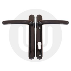 Simplefit by Fab & Fix Sprung 92PZ Door Handle Blanks - Short Cover (206BP/122CRS)