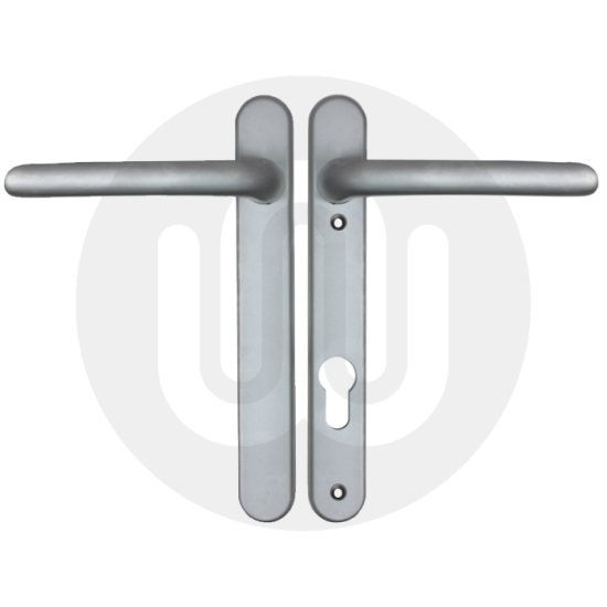 Simplefit by Fab & Fix Sprung 92PZ Door Handle Blanks - Short Cover (206BP/122CRS)