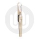 Debar Verso Bi Folding Door Handle with Escutcheon