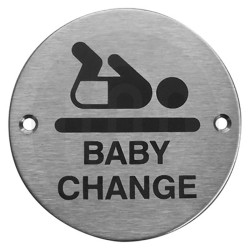 Door Sign - Baby Change