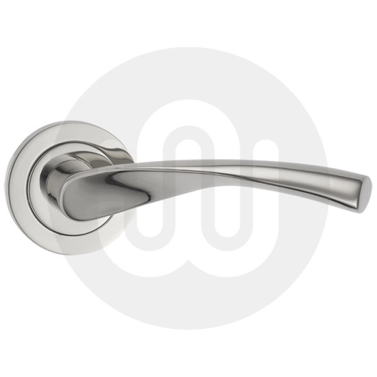 Verto Lever Handle on Rose Verto Lever Handle on Rose