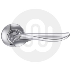 Achilles Lever Handle on Rose