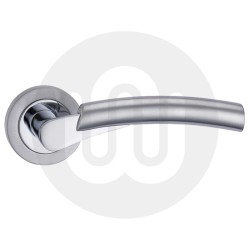 Sorrento Lever Handle on Rose