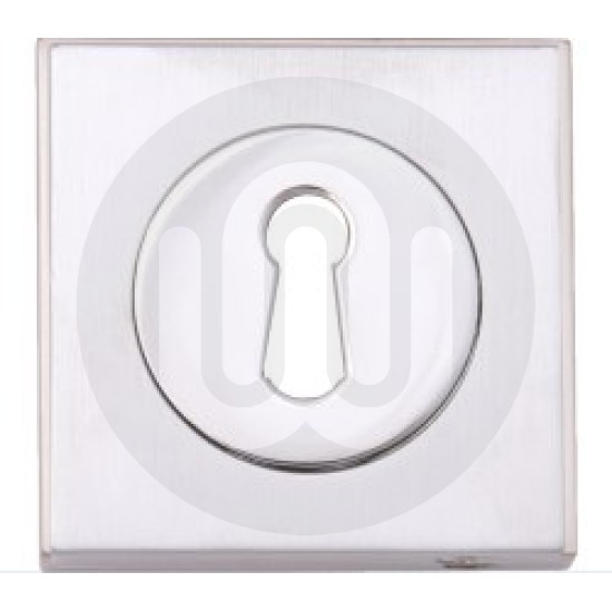 Square Keyhole Escutcheon