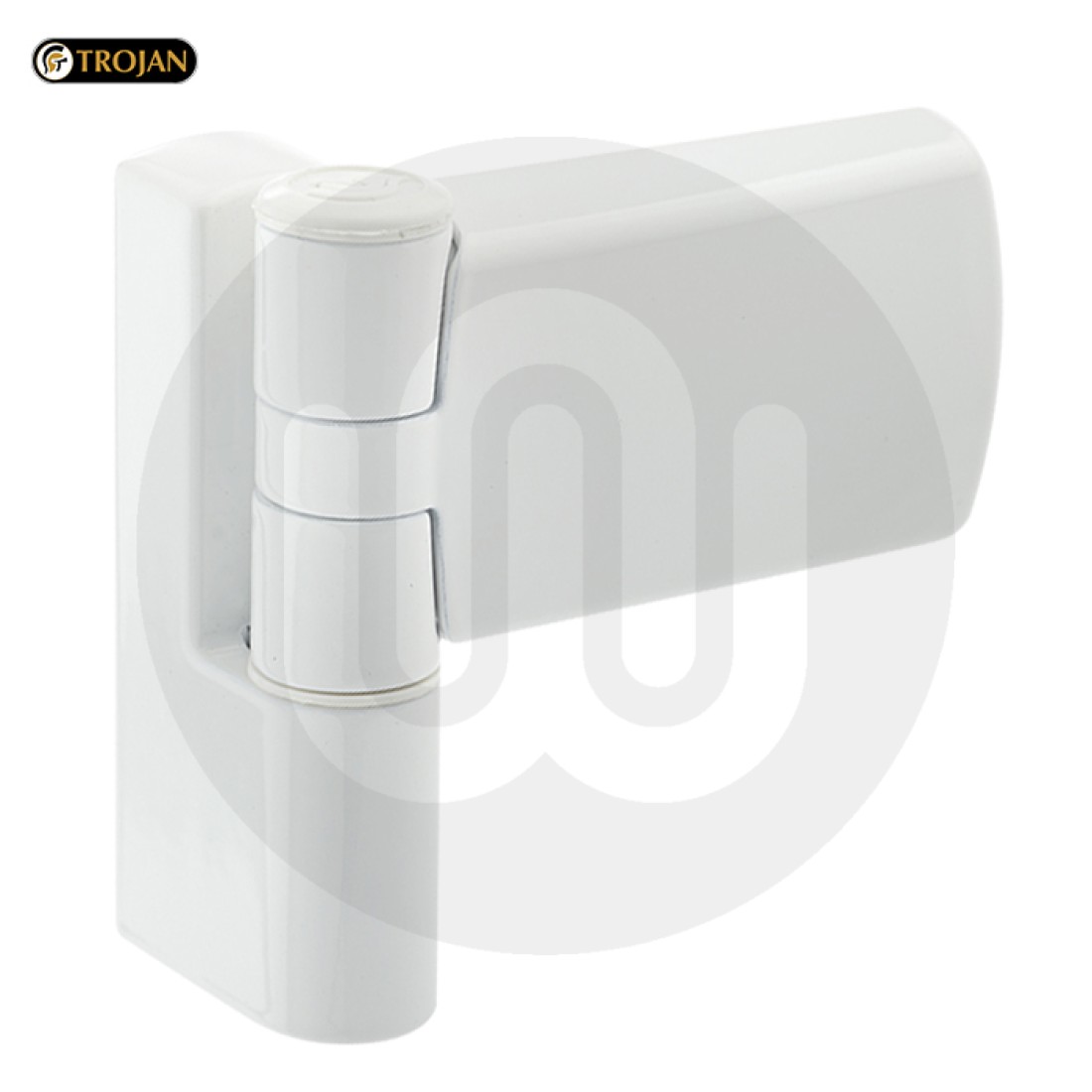 Trojan Patriot Plus UPVC Door Flag Anthracite Grey Hinge Doors - Foto 6