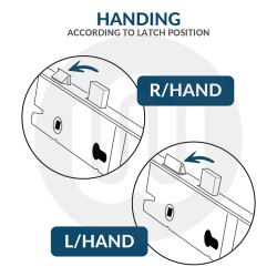 WinkHaus AV2+ 2 Hook Semi-Automatic Lock