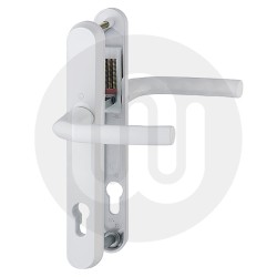 Hoppe Birmingham Inline Lever/Lever 92PZ/92PZ Door Handle - Medium Cover (242BP/215CRS)