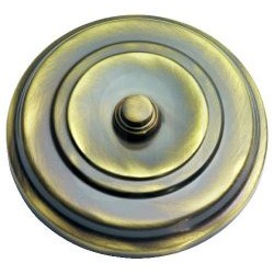 Circular Bell Push with Concealed Fixings