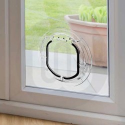 Large Cat / Small Dog Flap for Glass Panels