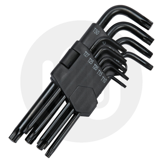 9 PCE Long Arm Torx Key Set (T10-T50) 9 PCE Long Arm Torx Key Set (T10-T50)