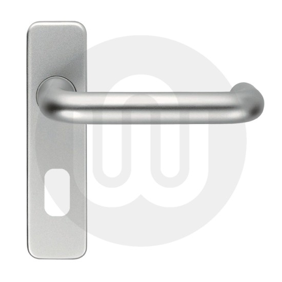 19mm Round Bar Oval Lockset Handle