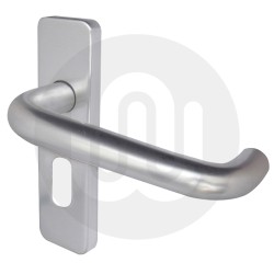 19mm Round Bar Oval Lockset Handle