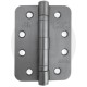 Radiused Ball Bearing Hinges - Interior