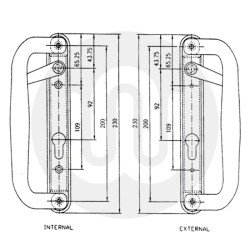 Mila ProLinea Patio Handle