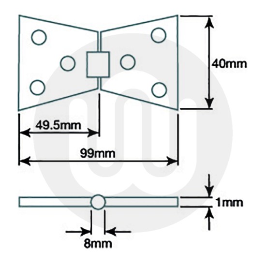 Counter Flap Hinges