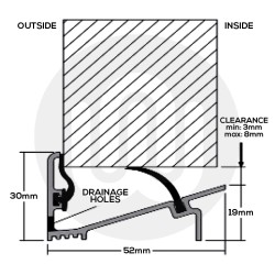 Inward Opening Sill (Macclesfield Step)