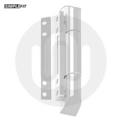 Simplefit Standard Butt Hinge 122mm