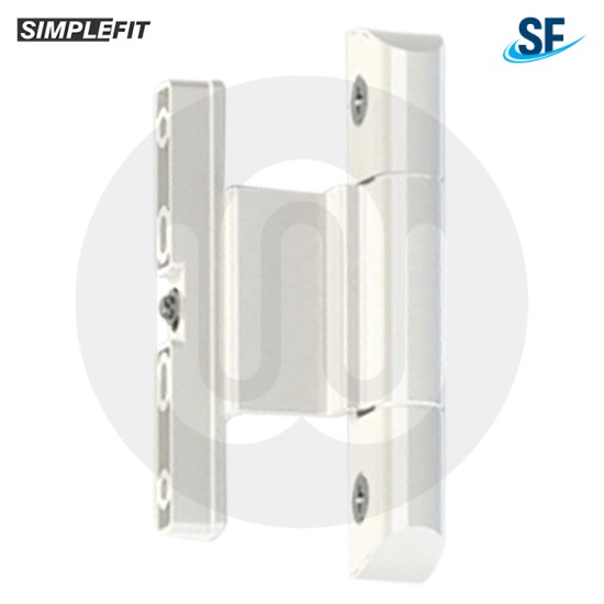 Simplefit Adjustable Rebated Butt Hinge 9-16mm All-In-One