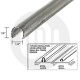 Stainless Steel Small Patio Door Track Cover