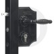 Ornamental gate lock - Large