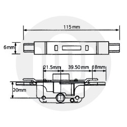 Saracen FM Shootbolt Cranked Gearbox