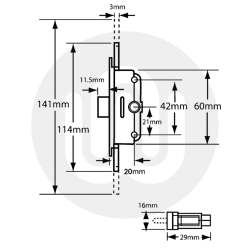 Saracen FM Shootbolt Gearbox A