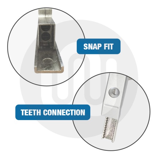 Saracen HS Inline Gearbox - Teeth Connection