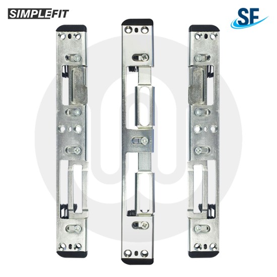 Simplefit Centre / Latch Deadbolt / Hook / Roller Keep Set