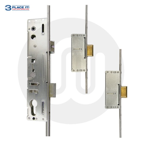 Lockmaster Style 3PLACEIT Single Spindle Lock - 2 Deadbolt