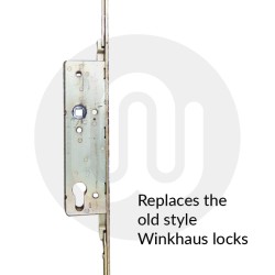 Winkhaus Style 3PLACEIT Lock - 2 Deadbolt