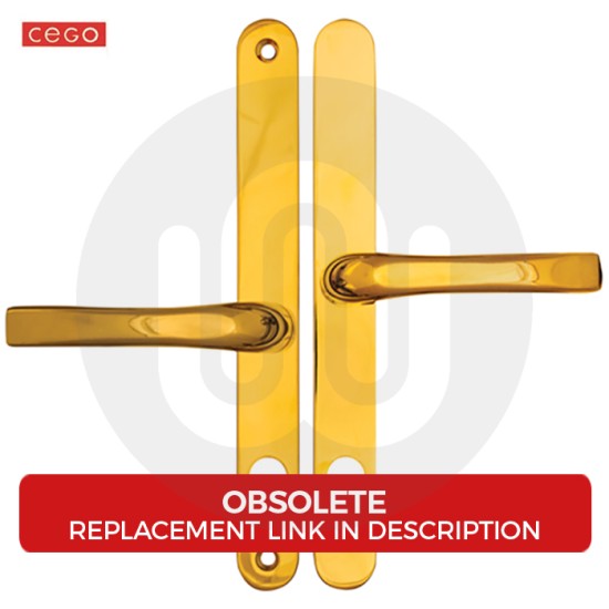 Cego Sprung Offset Lever/Lever 70PZ/92PZ Door Handle (270BP/240CRS)