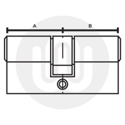 Standard Euro Cylinder - Pack of 10 Mixed