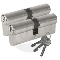 Standard Euro Cylinder - Keyed Alike Pair