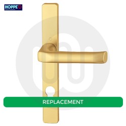 Hoppe Swan Neck 70mm Door Handle - Medium Cover