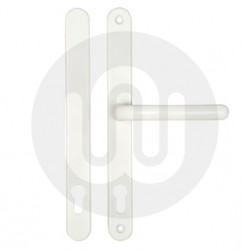 Simplefit by Fab & Fix Sprung 92PZ Door Handle Blanks with Blind Plate - Large Cover (270BP/240CRS)