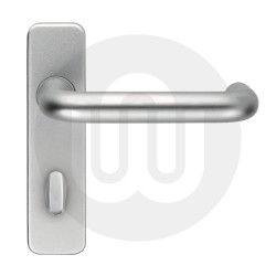 19mm Round Bar Bathroom Lockset Handle