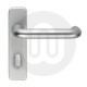 19mm Round Bar Bathroom Lockset Handle