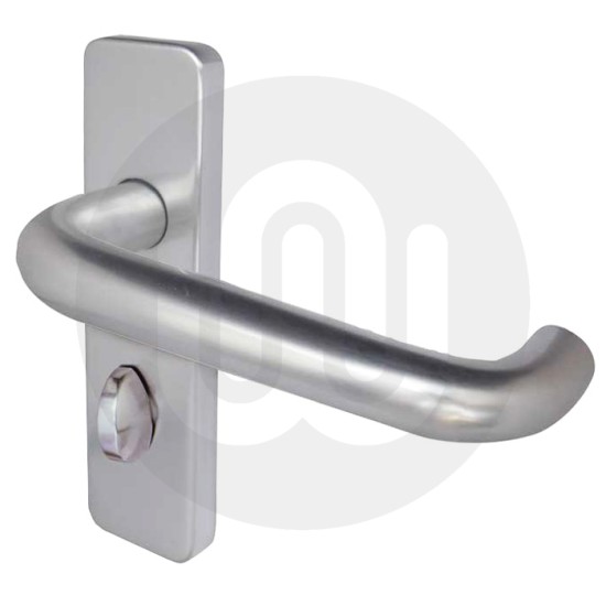 19mm Round Bar Bathroom Lockset Handle