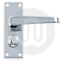 Privacy Timber Handle - Short Plate 