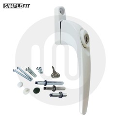 Simplefit Inline Espag Window Handle - Locking / Non Locking - Pack of 30