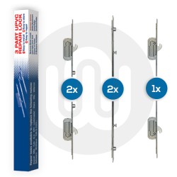 5x Mixed UPVC Repair Locks with Keeps Individually Boxed