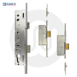Lockmaster Style 3PLACEIT Single Spindle Lock - 2 Deadbolt 2 Roller