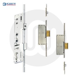 Lockmaster Style 3PLACEIT Double Spindle Lock - 2 Deadbolt 2 Roller