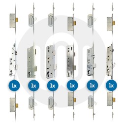 6x Mixed 3PLACEIT Locks Individually Hangable